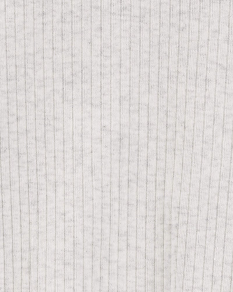 Kid Ribbed Knot Long-Sleeve Top, image 2 of 3 slides