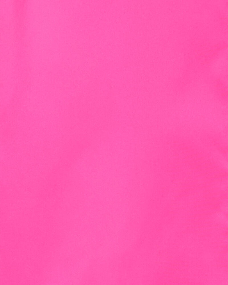 Solid Windbreaker Jacket - Pink, image 3 of 3 slides