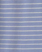Tout-petit fille - Pyjama ajust&eacute; 4 pi&egrave;ces en 100 % coton &agrave; motif monstre - Bleu/Cr&egrave;me, image 5 sur 5 diapositives
