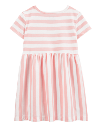 Toddler Striped Short-Sleeve Dress, 
