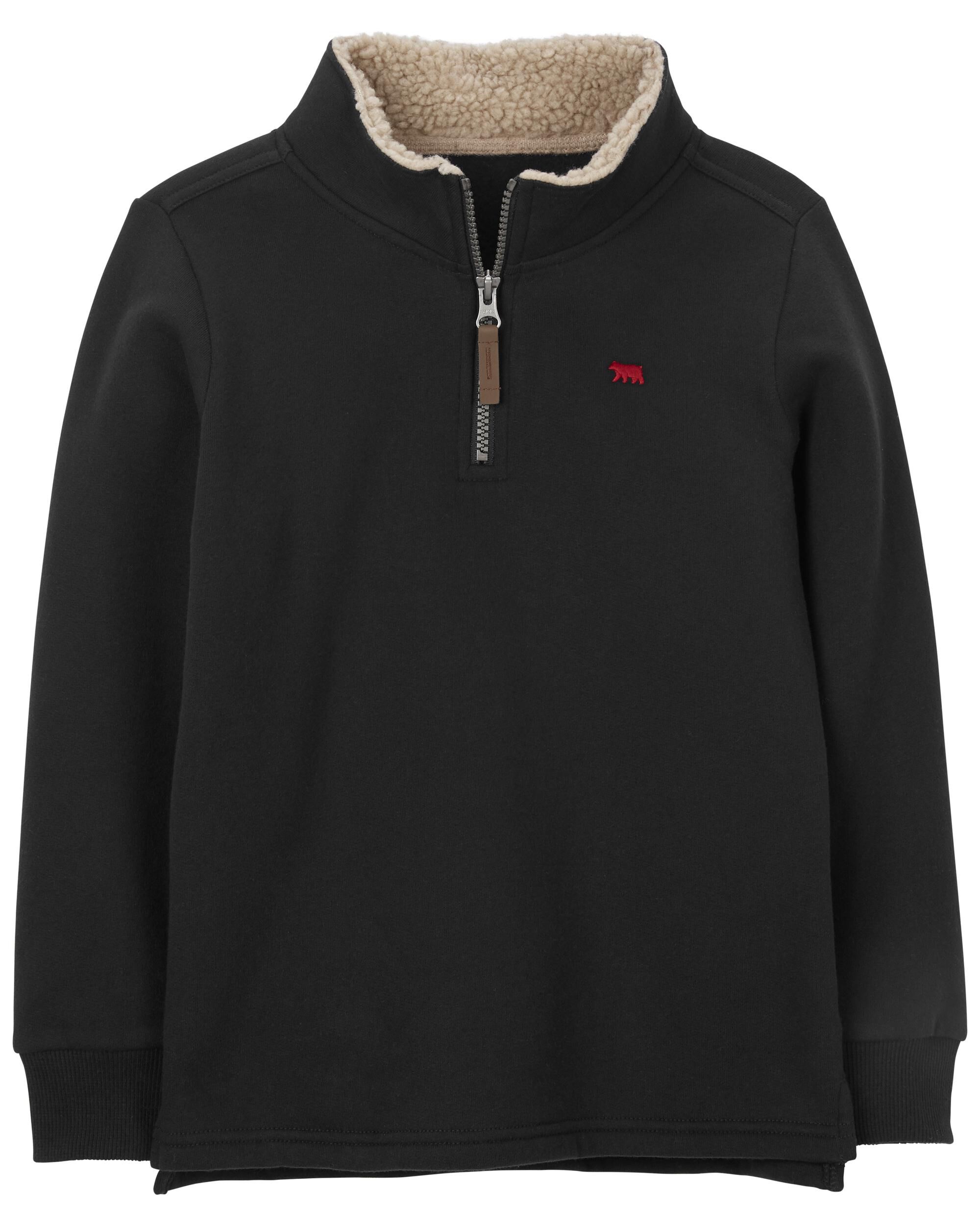 Half zip pullover boys deals