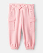 Baby Girl 2-Piece Ballet Long-Sleeve Hoodie & Pant Set - Pink, image 2 of 7 slides