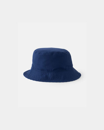 Tout-petit gar&ccedil;on - Chapeau de soleil r&eacute;versible &agrave; rayures - Bleu, 