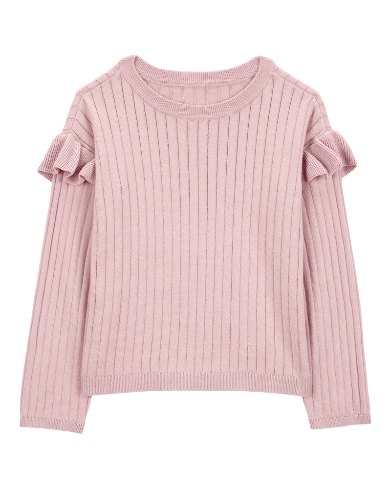 Pink long sleeve sweater shop