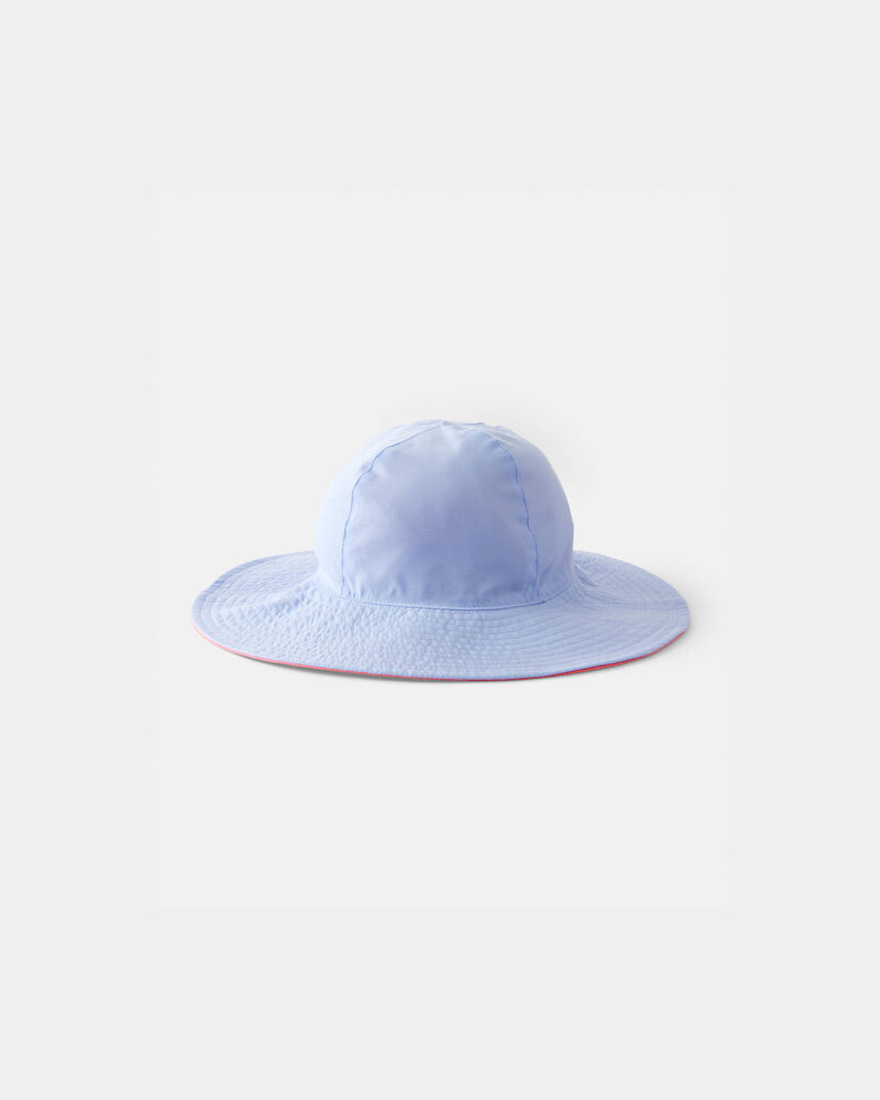 Toddler Girl Reversible Swim Hat - Pink/Blue, image 3 of 4 slides