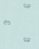 Baby Boy 3-Piece Bus Little Character Set®- Blue/White, image 3 of 4 slides