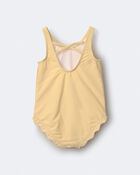 Tout-petit fille - Maillot 1 pi&egrave;ce &agrave; bordure festonn&eacute;e &agrave; imprim&eacute; soleil - Jaune, image 5 sur 6 diapositives