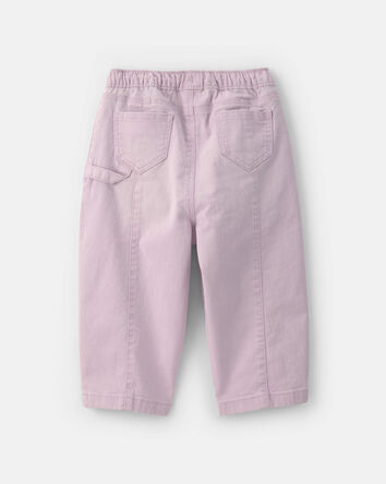 Toddler Girl Barrel Pants - Purple, 