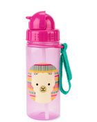 Bouteille ZOO &agrave; paille - 13 oz - Lama, image 2 sur 3 diapositives