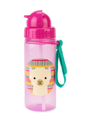 Bouteille ZOO &agrave; paille - 13 oz - Lama, 