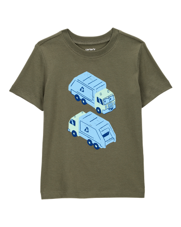 Toddler Recycling Truck Graphic Tee, 