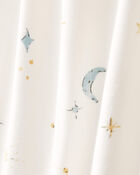 B&eacute;b&eacute; - Grenouill&egrave;re PurelySoft &agrave; fermeture &agrave; glissi&egrave;re 2 sens, constellation - Cr&egrave;me, image 3 sur 5 diapositives