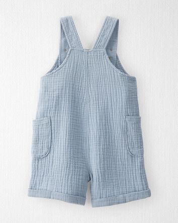 Toddler Organic Cotton Gauze Shortall, 