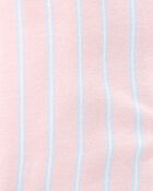 Toddler Striped Loose Fit 2-Piece Pyjamas - Purple, image 2 of 3 slides