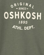 Toddler Boy Oshkosh Logo Long-Sleeve Tee - Green, image 2 of 3 slides