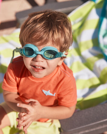 Toddler Boy Shark Graphic Tee - Orange, 
