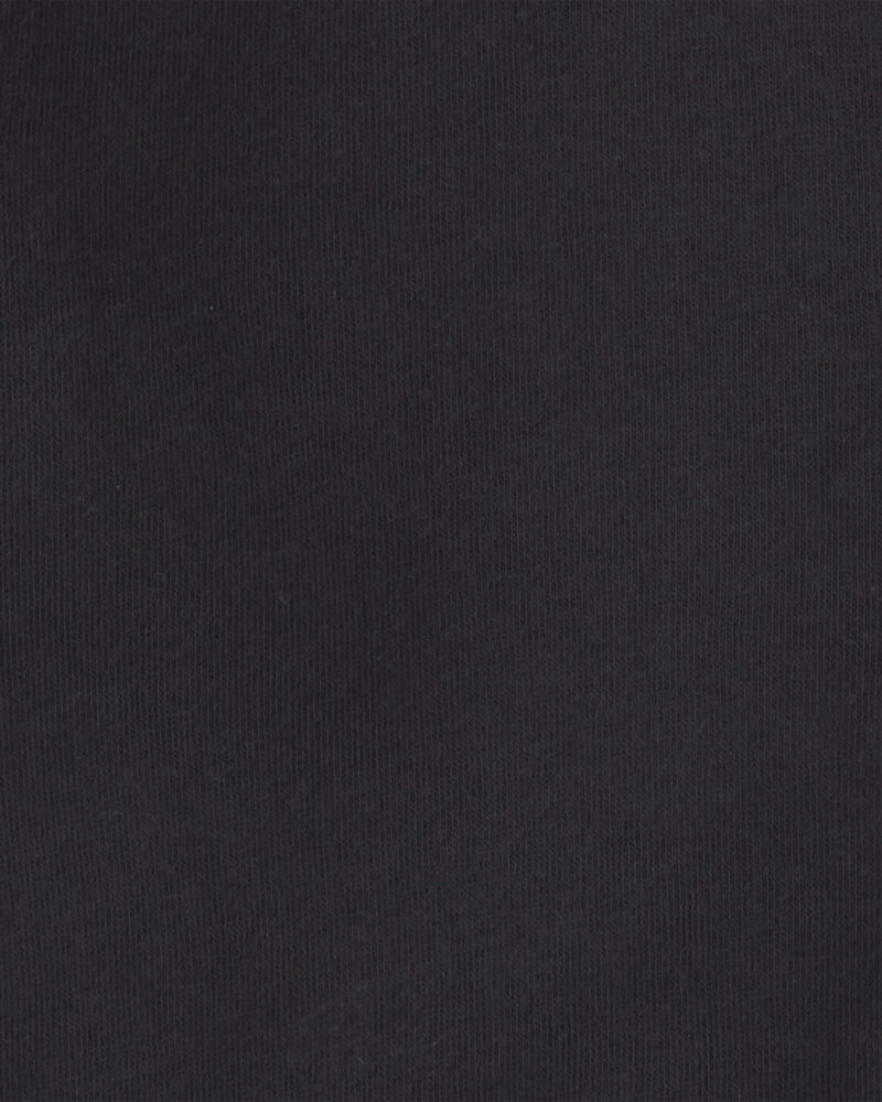 Boys Fleece Zip-Up Hoodie - Black, image 2 of 3 slides