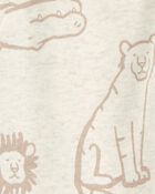 Bébé Pantalon à enfiler en molleton à motifs d’animaux - Gris, image 3 sur 4 diapositives