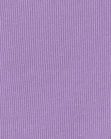 Girls Rib Tank Top - Purple, 