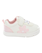  Every Step® First Walker  Flower Casual Sneakers - White, image 2 of 7 slides