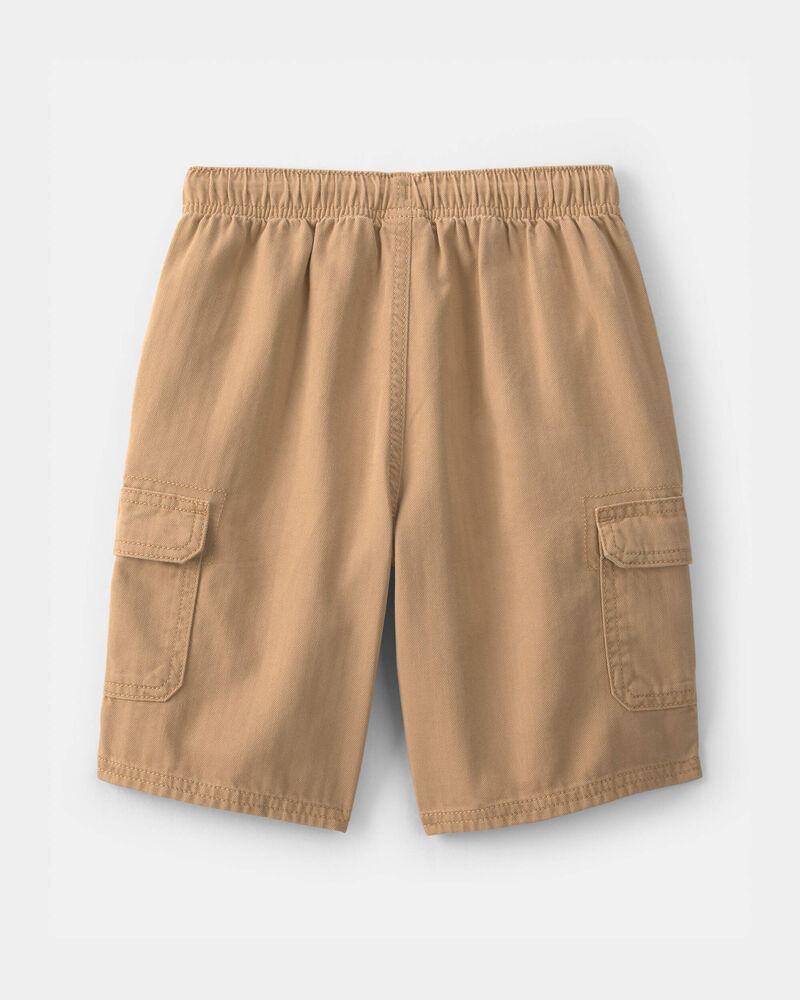 Gar&ccedil;ons - Short cargo - Brun, image 2 sur 3 diapositives