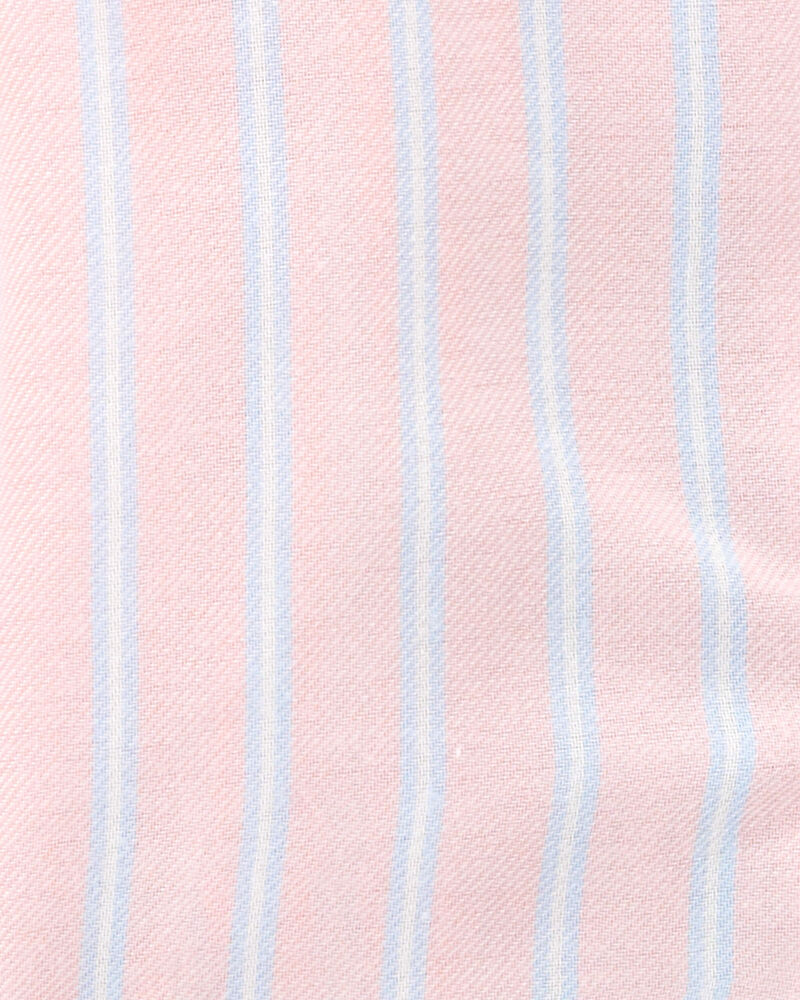 Toddler Striped Loose Fit 2-Piece Pyjamas - Purple, image 2 of 3 slides