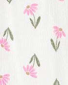 Kid 2-Piece Floral Top & Short Set, image 3 of 4 slides