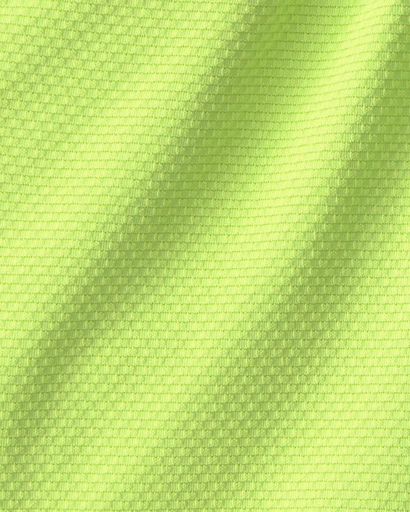 Boys Mesh Active Shorts - Green, image 3 of 4 slides