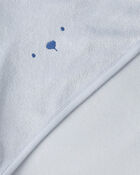 Baby 2-Pack Bear Terry Towels - Blue, image 2 of 2 slides