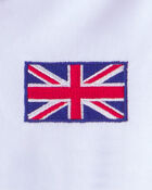 Ensemble 2 pi&egrave;ces chandail de soccer et short Umbro de l&rsquo;Angleterre pour jeune - Rouge/Bleu/Blanc, image 4 sur 14 diapositives
