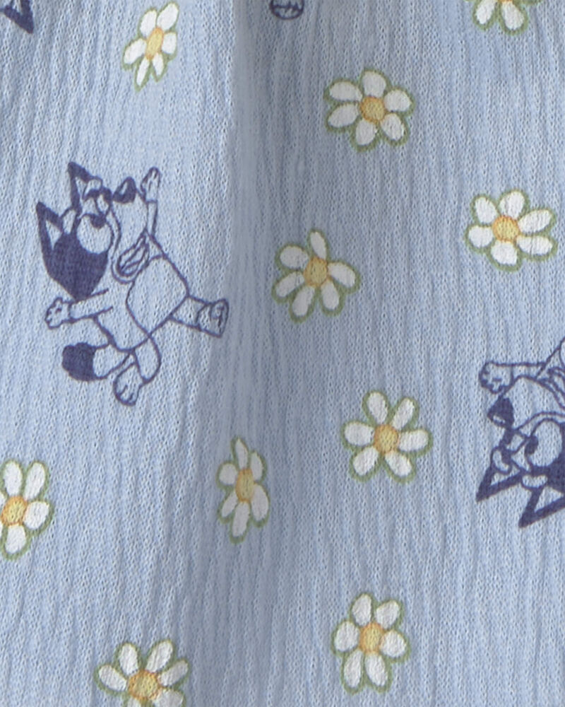 Toddler Girl 2-Piece Bluey&trade; Top & Skort Set - Yellow/Blue, image 4 of 5 slides