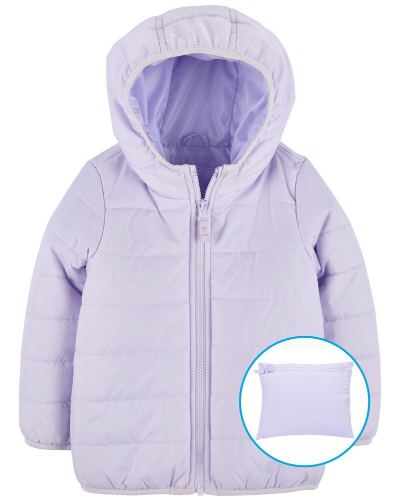 Baby Packable Puffer Jacket, image 1 of 6 slides