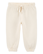 Baby Glitter Pull-On Fleece Joggers, image 1 of 4 slides