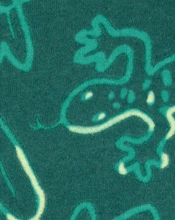 Enfant en bas âge Pyjama 4 pièces en coton mélangé à lézard, 