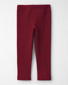 Toddler Girl 2-Pack Fleece Leggings Made with Organic Cotton, image 2 of 5 slides