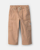 Toddler Boy Carpenter Pants - Brown, image 1 of 5 slides