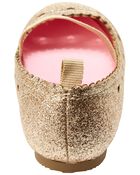 Kid Glitter Mary Jane Flat Shoes, image 3 of 8 slides
