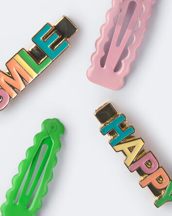 Toddler 4-Pack Happy Clips, 