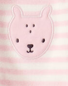 Baby Girl Deer Loose Fit Long-Sleeve Sleeper - Pink, image 4 of 5 slides