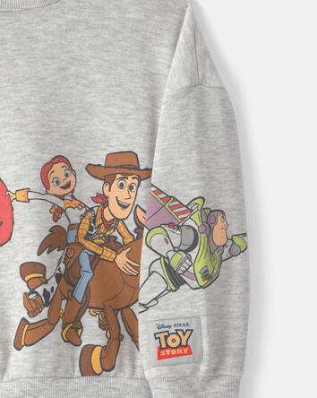 Toddler Boy Pixar&copy; Toy Story French Terry Long-Sleeve Pullover Sweatshirt - Grey, 