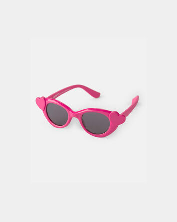 Baby Heart Sunglasses - Pink, 