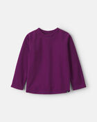 Toddler Girl Kombi Base Layer Fleece Crew Top - Berry, image 1 of 2 slides