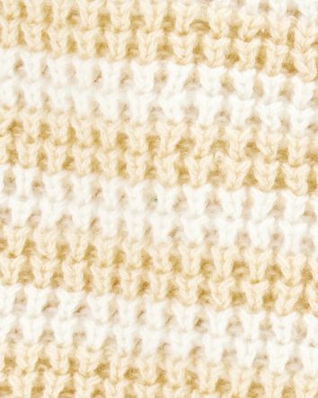 Bébé Short en tricot rayé - Jaune, 