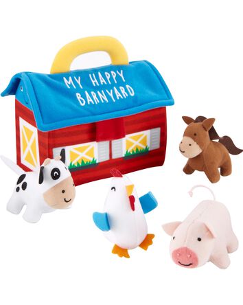 My Happy Barnyard Plush Play Set, 