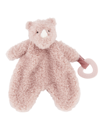 Baby Rhino Plush With Teether, 