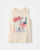 Boys 'Just Chill' Graphic Tank - Cream, image 1 of 3 slides