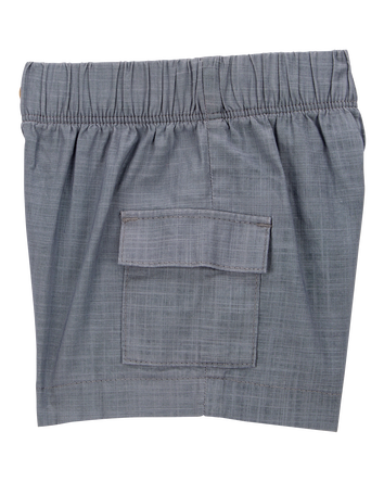 Baby 2-Piece Button-Down Shirt & Short Set - Blue, 