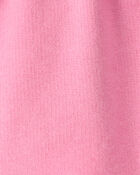 Baby Girl French Terry Shorts - Pink, image 3 of 4 slides