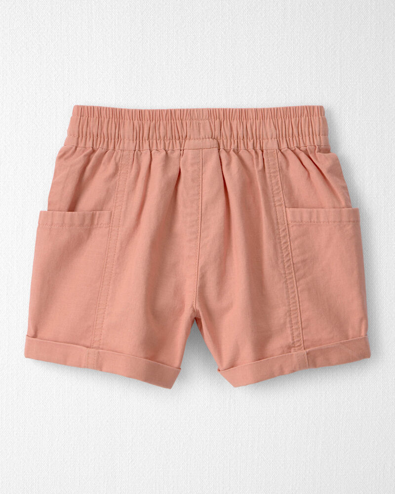 Toddler Boy 2-Piece Shorts Set Made with Organic Cotton in Citrus, image 3 of 7 slides