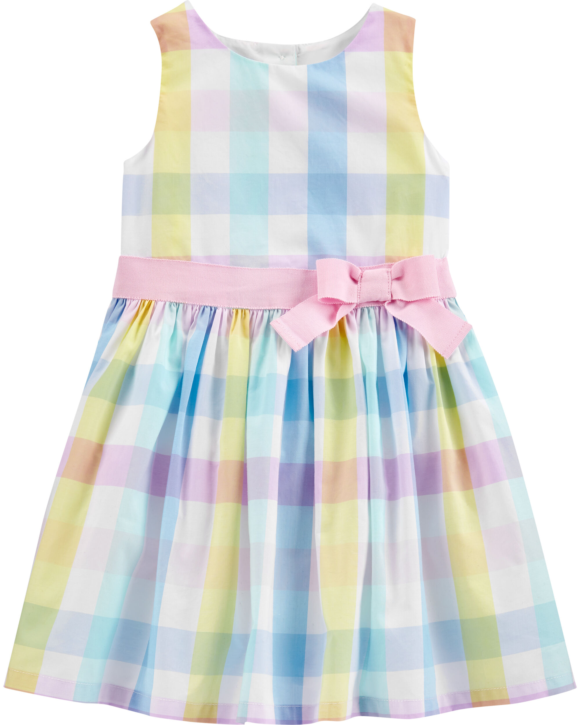 carter's plaid dress